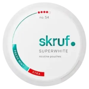 skruf superwhite fresh mint xtra