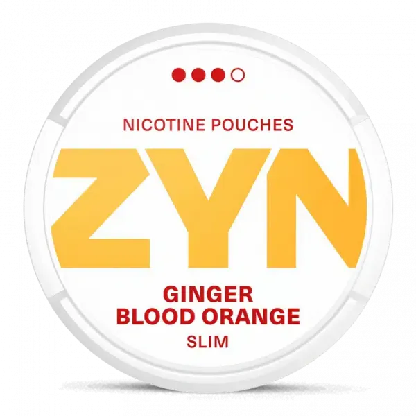 zyn ginger blood orange