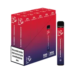 trix bar Blueberry Pomegranate disposable vape