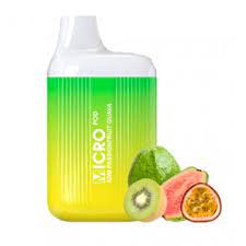 MICRO POD KIWI PASSIONFRUIT GUAVA : Tropical Vaping Bliss in Your