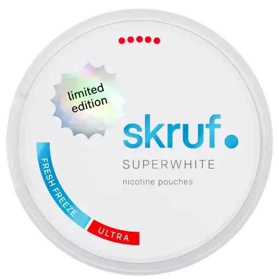 SKRUF SUPERWHITE FRESH FREEZE LIMITED EDITION