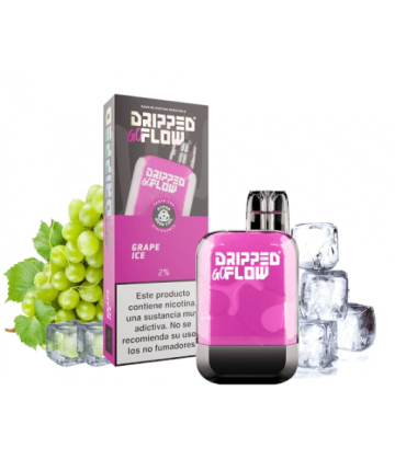 DRIPPED GOFLOW DISPOSABLE GRAPE ICE 20MG DRIPPED GOFLOW DISPOSABLE GRAPE ICE 20MG