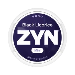 ZYN BLACK LICORICE MINI S2