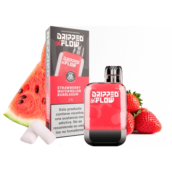 DRIPPED GOFLOW DISPOSABLE STRAWBERRY WATERMELON BUBBLEGUM 20MG